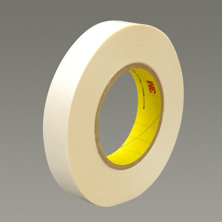 3M Repulpable Heavy Duty Double Coated Tape R3257, White, 24 Mm X 55 M, 4.1 Mil 7010302272